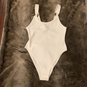 White Bodysuit - H&M Size S - NWT $17.99